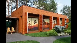 Дом из дерева Вандерхаус / деревянное строительство / срубы /дома из бруса / каркасное строительство