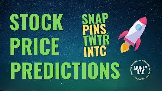SNAP Intel Pinterest and Twitter Stock Predictions ( Technical Analysis ) $SNAP $INTC $PINS $TWTR