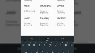 Custom GridView with  Search | Update | Delete using base adapter.