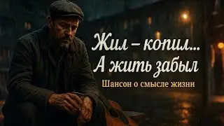 Жил — копил… А жить забыл | Сильный ШАНСОН о жизни