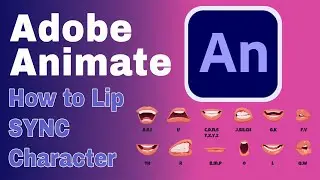 How to use Lip Sync - Adobe Animate Video 006