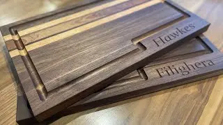 How to make a cutting board / cutting board with juice grove / face grain cutting board