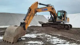 XCMG   я получал экскаватор китаец