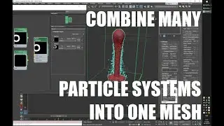 Chaos Phoenix 4.41.02 Nightly - Merge Particle Systems Into One Mesh