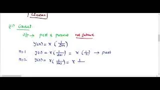 1:Check the following systems are linear, causal, time invariant, stable, static.