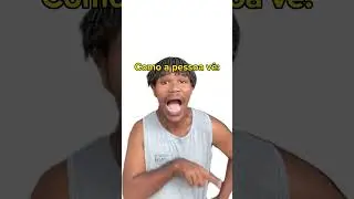 Como é a mensagem: como a pessoa vê: kakakakakakakakakaka #shorts