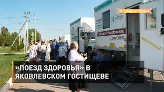 «Поезд здоровья» в яковлевском Гостищеве
