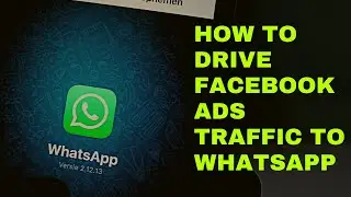 How to run facebook ads to whatsapp