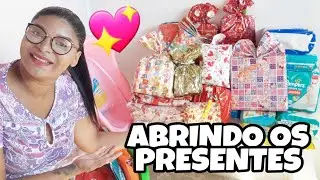 ABRINDO OS PRESENTES DO CHÁ DE BEBÊ | Brunna Souza