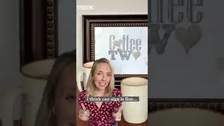 Design Mistake: Too much coffee & wine decor ☕️🍷
