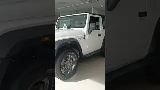 Thar in white colour 😍 #shorts #thar #tharlover #ytshorts #viral