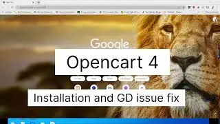 Opencart 4 Installation, Xampp and PHP GD fix - Opencart Development - urdu / hindi -