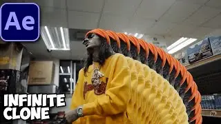 INFINITE CLONE REPEATER EFFECT (After Effects)