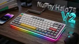NuPhy Halo75 V2 - ЛУЧШАЯ ЛИ НА РЫНКЕ КЛАВИАТУРА ? |ОБЗОР