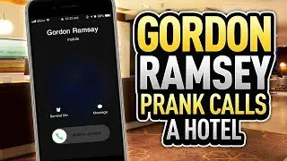 Prank calling a Hotel as Gordon Ramsay