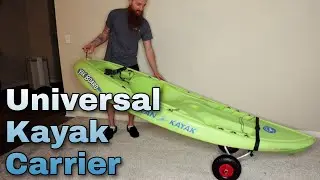 The Best Way To Transport Your Kayak Anywhere - ABN Universal Kayak Carrier | Product Review