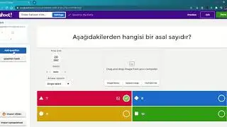 05. Kahoot – Soru ekleme