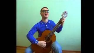 Слепой Гитарист. Авторская песня девочка на роликах.￼￼