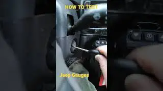 How to test Jeep Instrument Gauges