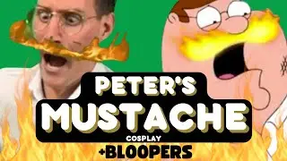 Peter Griffin Grows a Mustache with BLOOPERS