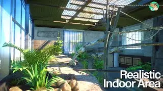 BEAUTIFUL Indoor Climbing Arena - Proboscis Monkey Planet Zoo Speedbuild  🌟