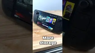 Jsaux Dock with SSD Storage for Steamdeck or Rog Ally #asusrogally #steamdeck #shorts