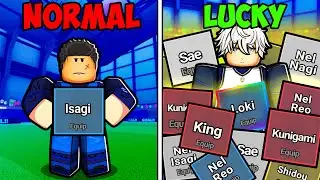 100 LUCKY Spins vs 100 NORMAL Spins in Blue Lock Rivals...