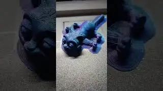 Well it's done Ya IT'S a cat look at the color WOW #fypシ゚ #3dprinting #cr10s #cat
