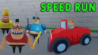 ESCAPE Mr Stinky's Detention with CAR! (SCARY OBBY)