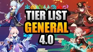Los Mejores Personajes de Genshin Impact - Tier List 4.0