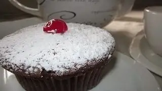 Рецепт -  Шоколадные маффины с вишней
