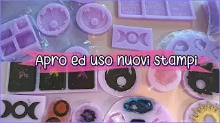 APRIAMO ed USIAMO STAMPI NUOVI per CREAZIONI in RESINA!