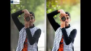 Photoshop Tutorial | How to Change Background in Photoshop  Background Light Effects