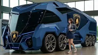 Title: 2027 Lamborghini Motorhome: The Ultimate Luxury Home on Wheels! | Future of Luxury Travel