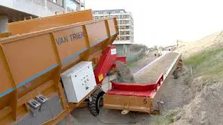 Zand en Grond Transportbanden over 200m Lengte - Van Trier BV