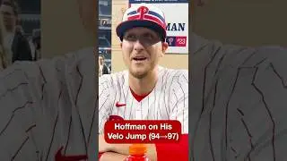 How did Jeff Hoffman gain 3 mph? #phillies #baseball #mlb