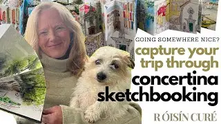Capture Your Trip Through Concertina Sketchbooking