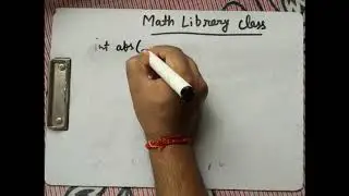 Mathematical Library Methods