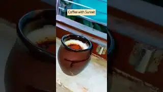 Coffee with Sunset #love #poetry #life #sad #heartbroken #breakup #coffee #sunset #nature #trending