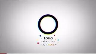 Toho Animation Logo (Short 1s) - 10 years anniversary (2012-2022)