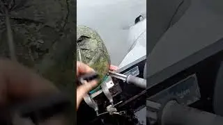 Возгорание на воде лодочного мотора Стрела-5