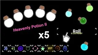 USING 5X HEAVENLY 2 POTIONS SOL'S RNG!!!