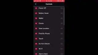 Edit Controls Menu - Garmin Fenix 7 (Using Garmin Connect App)