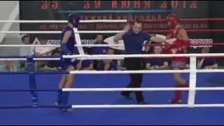 Нокаут На Чемпионате России По Тайскому Боксу