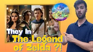 Celebrities in The Legend of Zelda | How to Convert Text to Image
