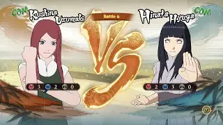 Naruto Shippuden: Ultimate Ninja Storm 4, Kushina Uzumaki VS Hinata Hyuga! (Last)