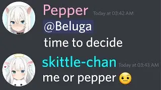 Pepper Vs Skittle chan (fight...)