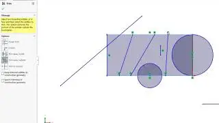 SolidWorks Sketch Tools  - Trim Entities