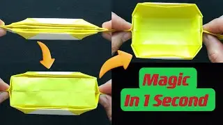 Origami Transformer Box/ Fun & Easy Paper Magic Box/ DIY Paper Craft