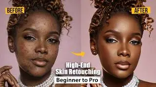 High-End Skin Retouching in Photoshop (FREE Action Download)